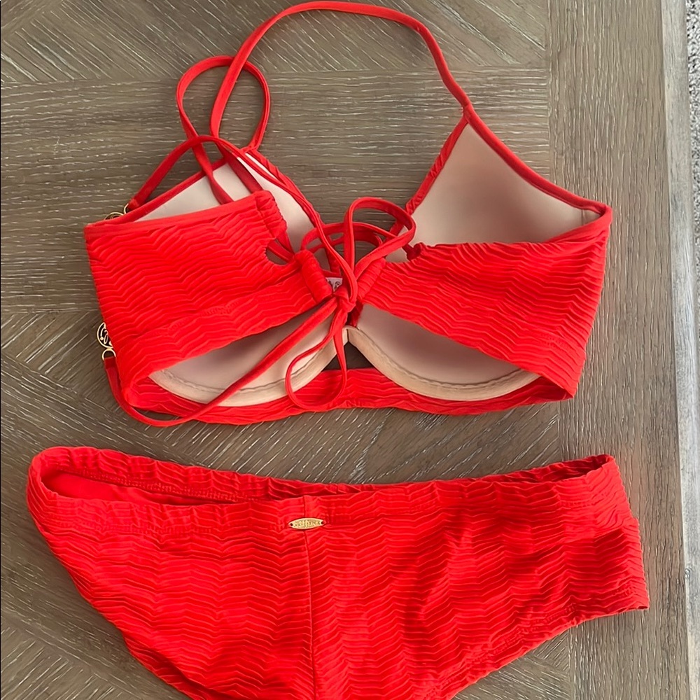 Red Women's Intimates Set - Picture 6 of 7